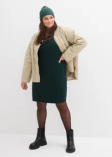 Pletené šaty v ležérním střihu, bonprix