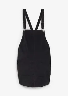 Těhotenské šaty z bavlněného manšestru se strečem, s laclem, bonprix