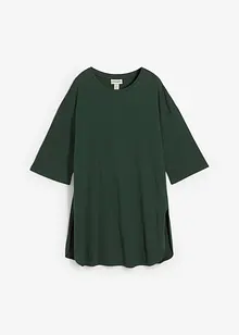 Dlouhé oversize triko z čisté organické bavlny, bonprix