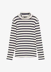 Triko s rolákem, z čisté bavlny, bonprix