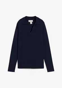 Triko polo z jemné viskózy, bonprix