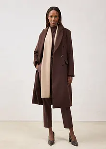 Blejzrový kabát z měkké vlněné směsi, bonprix