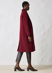 Blejzrový kabát z měkké vlněné směsi, bonprix