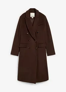 Blejzrový kabát z měkké vlněné směsi, bonprix