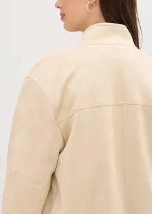 Bunda z umělé velurové kůže, bonprix