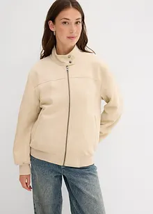 Bunda z umělé velurové kůže, bonprix