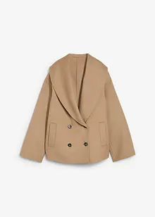 Kabátek z měkké vlněné směsi, bonprix
