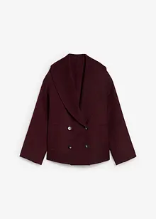 Kabátek z měkké vlněné směsi, bonprix