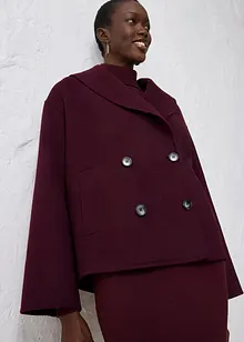 Kabátek z měkké vlněné směsi, bonprix