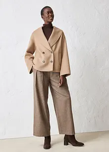 Kabátek z měkké vlněné směsi, bonprix