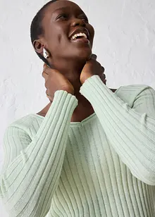 Svetr z jemné pleteniny z merino vlny, bonprix