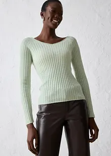 Svetr z jemné pleteniny z merino vlny, bonprix