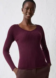 Svetr z jemné pleteniny z merino vlny, bonprix