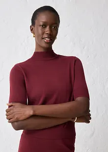 Svetr s rolákovým límcem z měkké vlněné směsi, bonprix