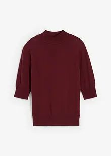 Svetr s rolákovým límcem z měkké vlněné směsi, bonprix