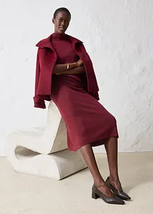 Pletená sukně z měkké vlněné směsi, bonprix