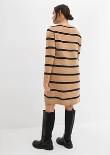 Přiléhavé pletené šaty, bonprix