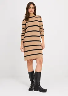 Přiléhavé pletené šaty, bonprix