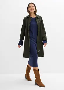 Úpletové šaty z čisté bavlny, bonprix