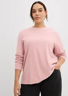 Tričko s dlouhým rukávem, z čisté organické bavlny, bonprix