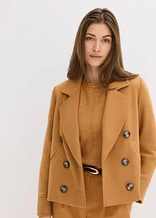 Krátký kabátek s vlněným vzhledem, bonprix