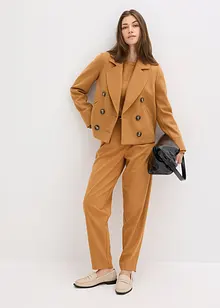 Krátký kabátek s vlněným vzhledem, bonprix