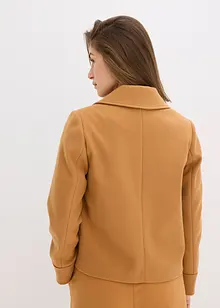 Krátký kabátek s vlněným vzhledem, bonprix