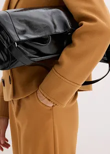 Krátký kabátek s vlněným vzhledem, bonprix