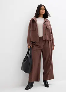 Krátká podzimní/jarní bunda z viskózové směsi, bonprix