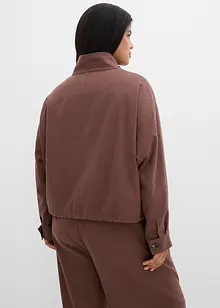 Krátká podzimní/jarní bunda z viskózové směsi, bonprix