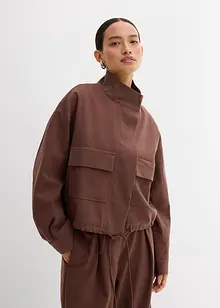 Krátká podzimní/jarní bunda z viskózové směsi, bonprix