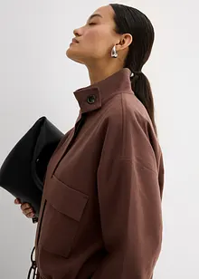 Krátká podzimní/jarní bunda z viskózové směsi, bonprix