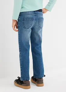 Džíny bez zapínání, Mid Waist, pohodlný pas, bonprix