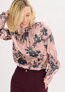 Saténová tunika s viskózou, bonprix