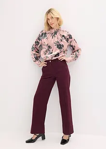 Saténová tunika s viskózou, bonprix