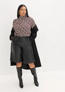 Bermudy z umělé kůže, bonprix