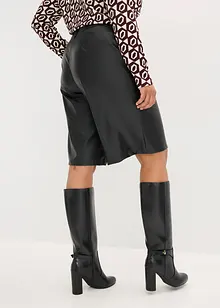 Bermudy z umělé kůže, bonprix