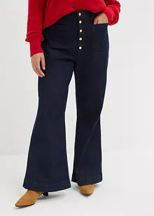 Džíny Flared, High Waist, bonprix