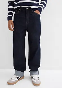 Džíny Loose Fit, Straight, s nastavitelným pasem, bonprix