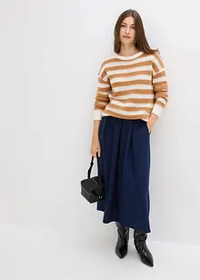 Oversize svetr z čisté bavlny, bonprix