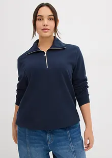 Oversize mikina se zipem, bonprix