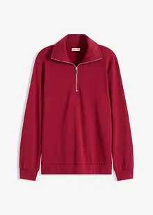 Oversize mikina se zipem, bonprix