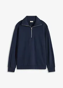 Oversize mikina se zipem, bonprix