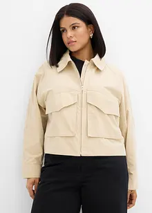 Krátká trenčkotová bunda, bonprix