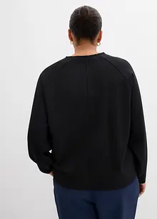 Tričko s dlouhým rukávem z pohodlného Punto di Roma, bonprix