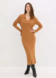 Pletené šaty z měkké viskózové směsi, bonprix