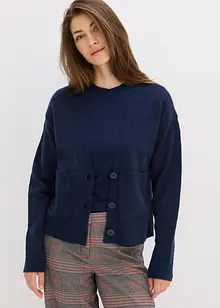 Oversize pletený kabátek, bonprix