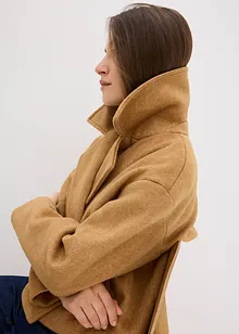 Bunda na přechodné období ve vlněném vzhledu, bonprix