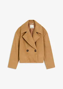 Bunda na přechodné období ve vlněném vzhledu, bonprix