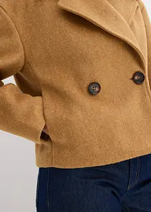 Bunda na přechodné období ve vlněném vzhledu, bonprix